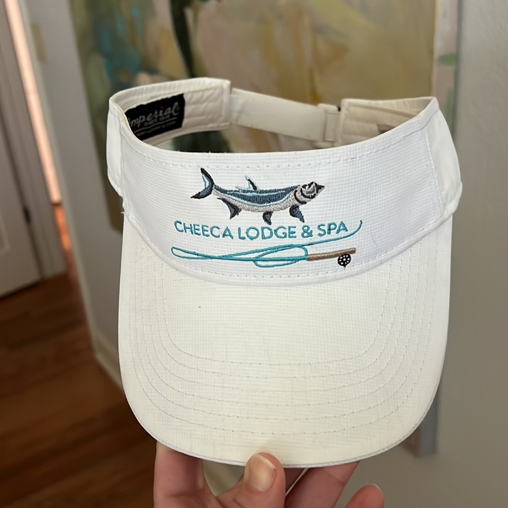 CHEECA Lodge & Spa embroidered fish fishing visor